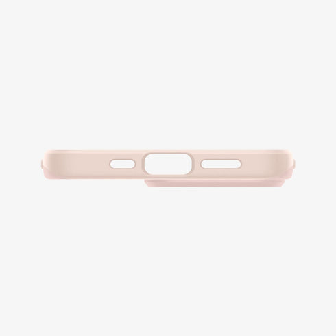 ACS03674 - iPhone 13 Pro Max Case Thin Fit in black showing the back